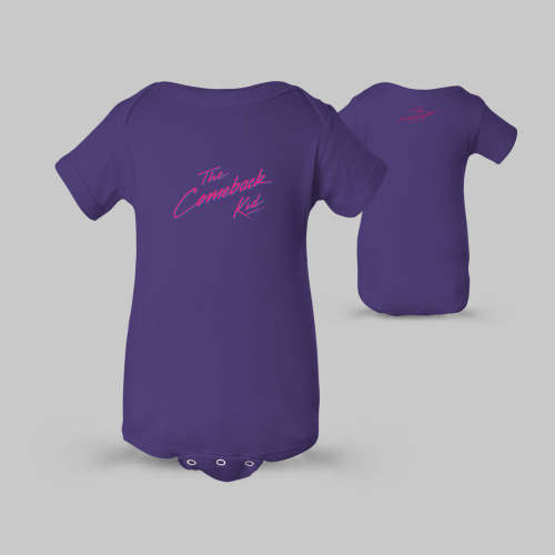 Comeback Kid Onesie (Purple)