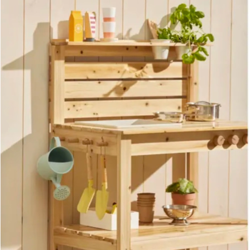 Kid’s Concept Outdoor Kitchen - Pine - $215