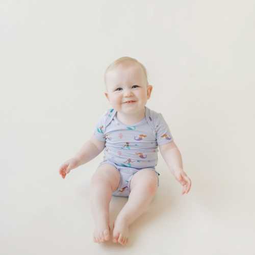 Bodysuit in Mermaid 3-6 Months