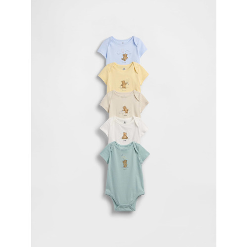 Baby First Favorites Organic Cotton Bodysuit (5-Pack)