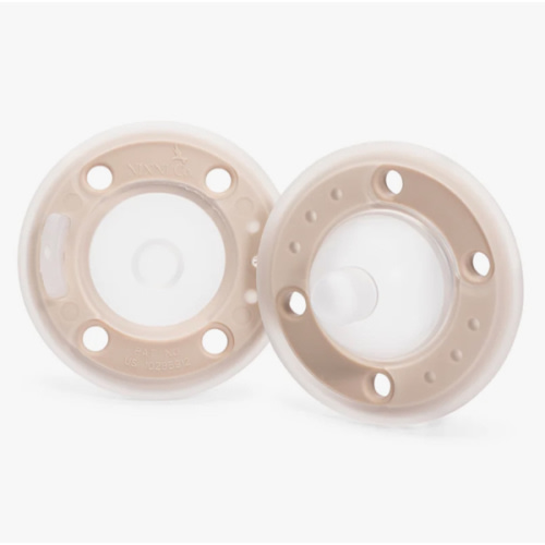 Ninni Pacifier- Oatmeal 2 Pack Pacifier Like Breast – Ninni Co