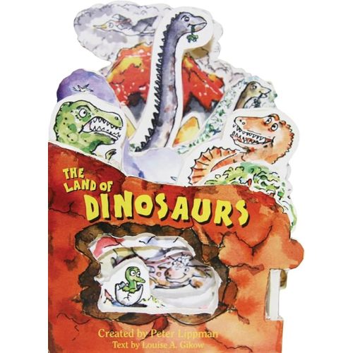 The Land of Dinosaurs: A Mini-House Book Board book – July 3, 2012
