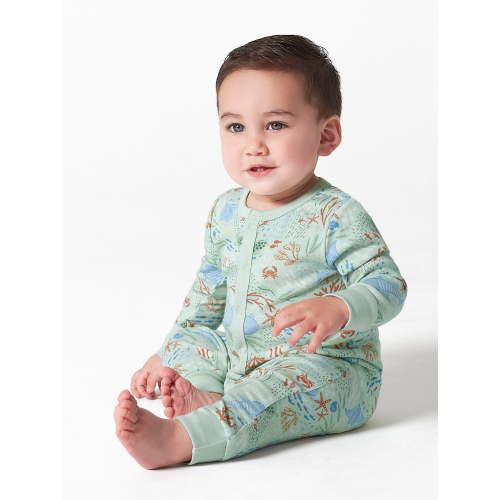 Modern Moments by Gerber Baby Boy or Girl Unisex Long Sleeve Coverall (Newborn - 12 Months)