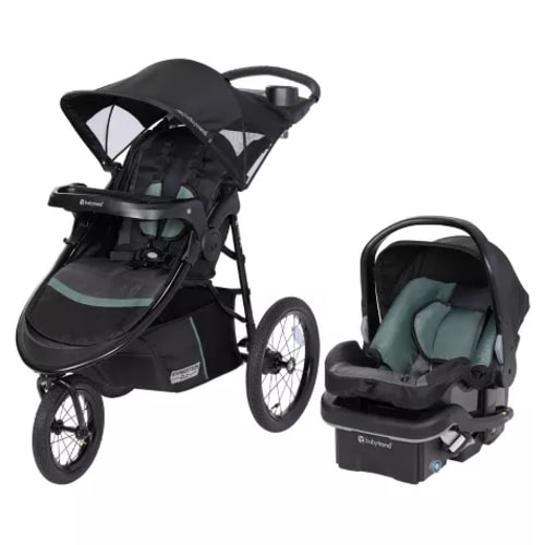 Expedition® DLX Jogger Travel System with EZ-Lift™ PLUS Infant Car Seat in Dash Sage