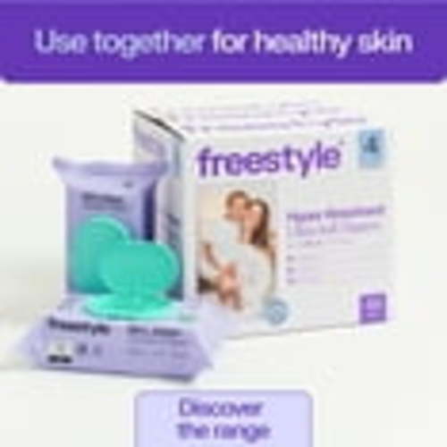 Freestyle Hyper Absorbent Ultra Soft Baby Diapers, Size 1, 68 Count (Select for More)
