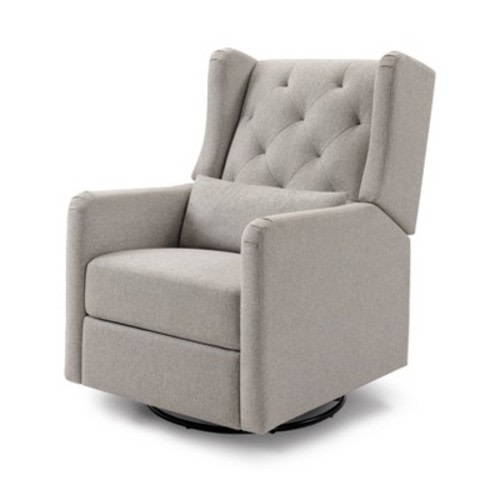 DaVinci Everly Recliner and Swivel Glider - Performance Gray