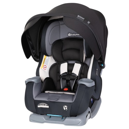 Baby Trend Cover Me 4 in 1 Convertible Car Seat w/ Canopy, Modern Khaki