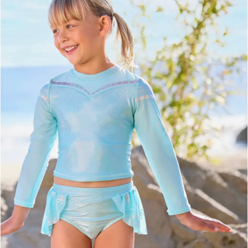 Elsa Swimsuit for Girls – Two-Piece – Frozen | Disney Store