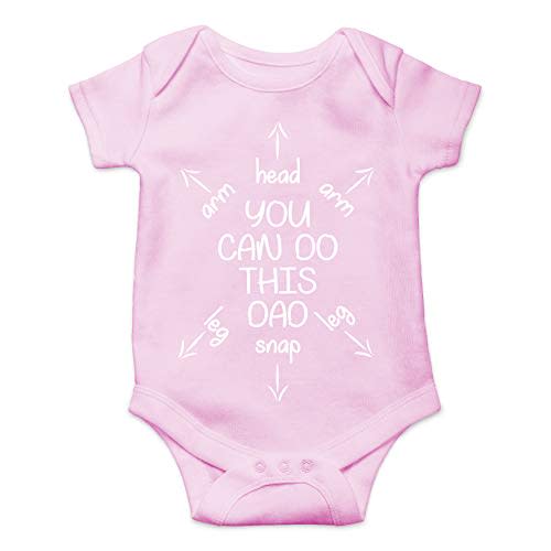 You Can Do This Dad - Funny Baby Essentials Bodysuit - Cute Baby Girl Clothes Newborn Boy Outfit