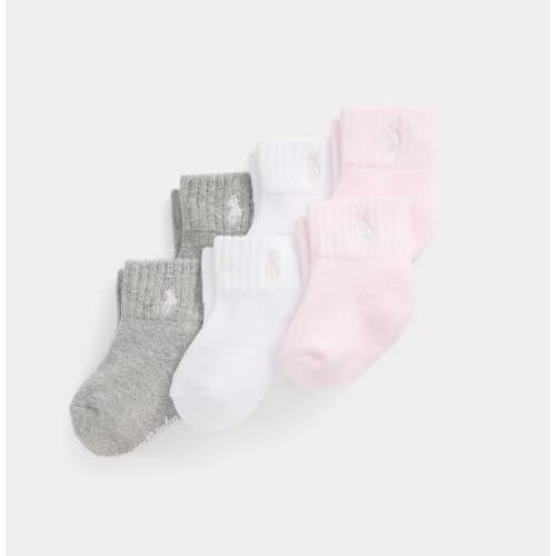 Polo Ralph Ankle Sock 6-Pack