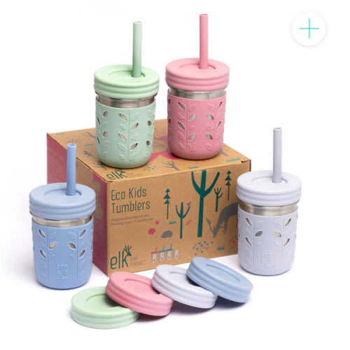 Stainless Steel 10oz Drinking Tumblers + Food Storage