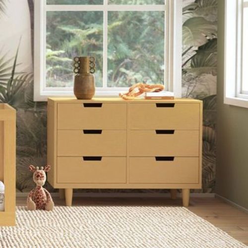 DaVinci Marley 6 Drawer Double Dresser - Honey