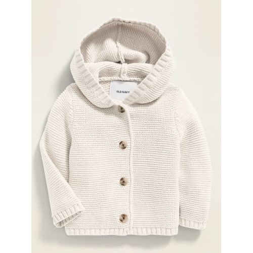 Unisex Button-Front Hooded Sweater for Baby  | Old Navy