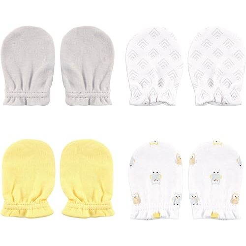 Luvable Friends Unisex Baby Cotton Scratch Mittens