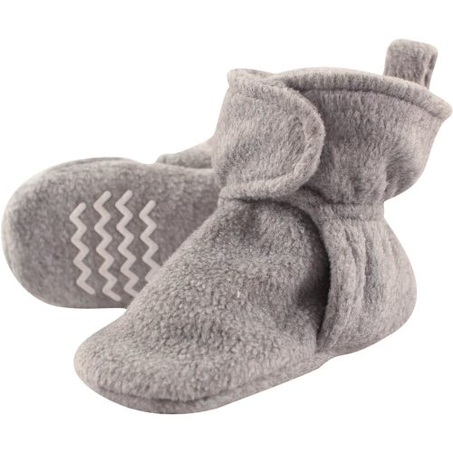Hudson Baby Unisex-Child Cozy Fleece Booties Winter Accessory Set
