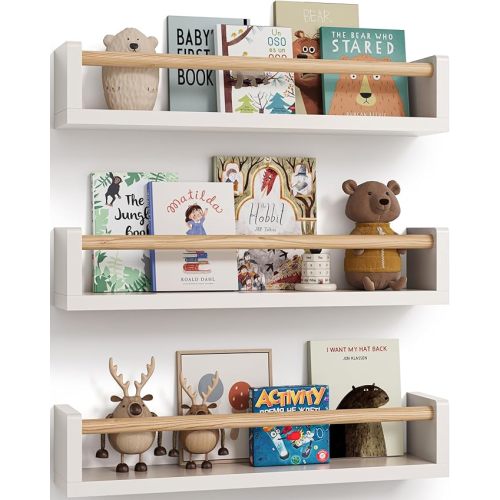 Gruwald Nursery Book Shelves