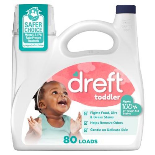 Dreft Original Stage 2: Active Baby HE Liquid Laundry Detergent 80 Loads - 105 fl oz