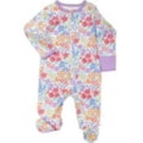 Wonder Nation Baby Gender Neutral Zip Front Footed Sleep N Play Pajamas, Sizes Preemie-6/9 Months