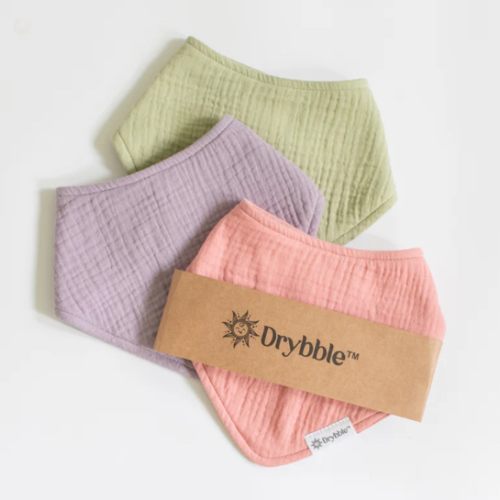 Organic cotton Muslin baby bibs