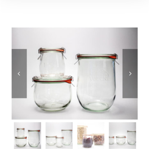 Tulip Jar Combo Pack (1 of each) - Weck Jars