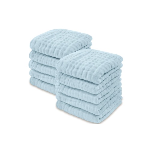 Muslin Washcloths - Pack of 10