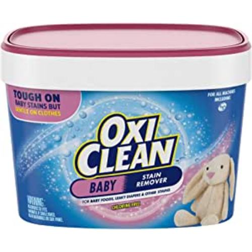 Amazon.com: OxiClean Versatile Stain Remover Baby Stain Soaker, 3 lb : Health & Household