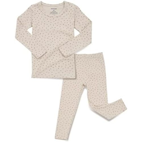 AVAUMA Baby Boys Girls Pajama Set 6M-7T Kids Cute Toddler Snug fit Pattern Design Pjs Cotton Sleepwear