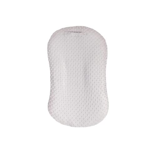 Water Resistant Removable Cover for Newborn Lounger | Minky Sensory Touch Slipcover for Baby Floor Seat | Premium Quality Soft Wipeable Fabric | Hypoallergenic (Fog)