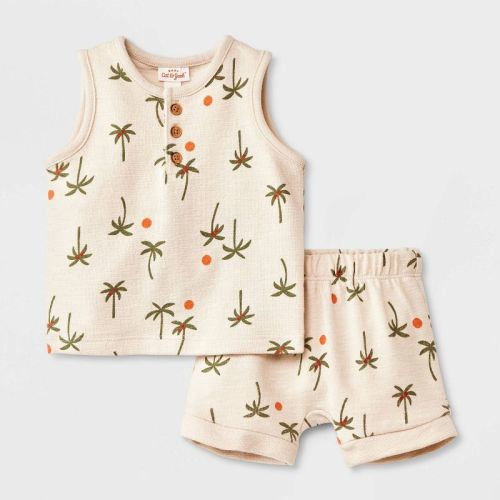 Baby Boys' Henley Tank Top & Bottom Set - Cat & Jack™