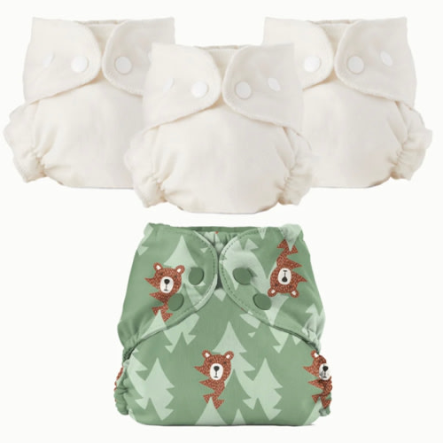 Organic Cloth Diaper Bundle Starter – Esembly