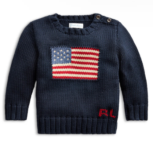 Boys' The Iconic Flag Sweater - Baby