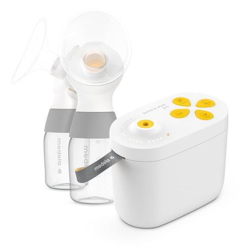 Medela New Pump in Style Pro Traditional Breast Pump, Clinically Proven Hospital-Efficiency, Compact Portable Double Electric Pump with PersonalFit Plus Breast Shields