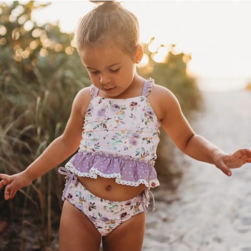 Selah Tankini Swimsuit - Violet Breeze