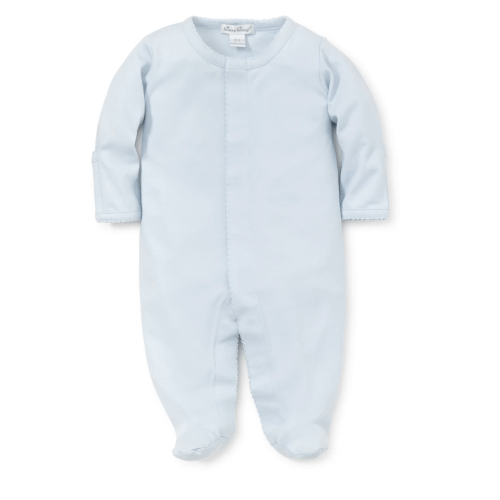 Blue Kissy Basics Footie NEW