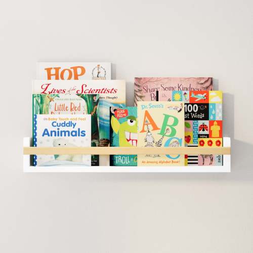 FLORIDA 24'' Kids Book Shelf - White
