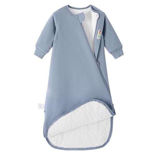 Unisex Sleeping Bag for Babies and Toddlers 2.5 Tog Sleep Sack 0-6Months, Baby Sleep Sack, Long Sleeve Sleep Sack, Wearable Blanket Baby,One Piece with Sleeves,Gifts for Baby