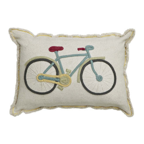 Lorena Canals Bike Floor Cushion & Throw Pillow | Modern Nursery™