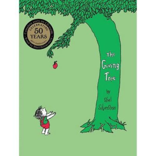 The Giving Tree With Cd - 40th Edition By Shel Silverstein (mixed Media Product)