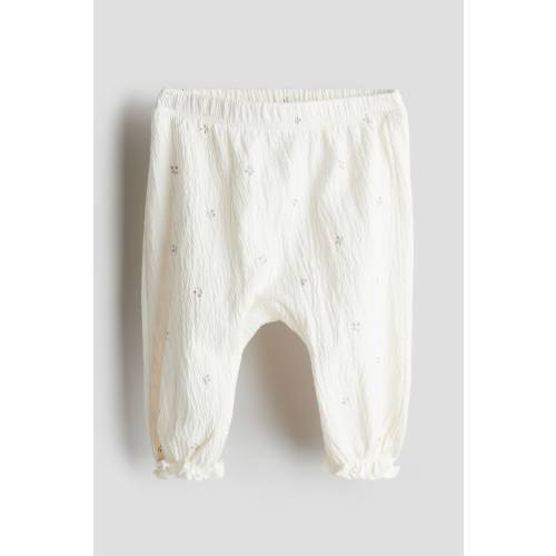 CRINKLED JERSEY PANTS