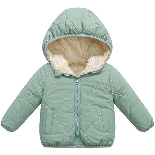 Baby girls winter coats toddler outerwear snow jackets infant boys warm clothes
