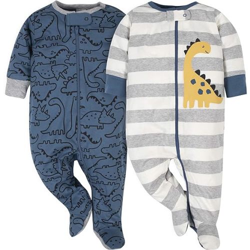 Gerber Baby Boys' 2-Pack Sleep N Play