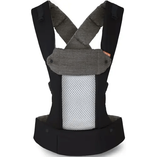 Beco Baby Carrier 8 Hybrid Newborn to Toddler Carrier (7-45lbs) - All in 1 Mesh Toddler Carrier - Baby Carrier Backpack, Front and Hip Carrier with Adjustable Seat - Cooling Ergonomic Carrier (Black)