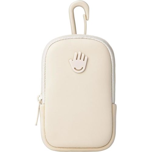 Touchette Zippered Pouch with Snap Hook – Attachable Bag Accessory Compatible with 1 FL OZ Touchland Hand Sanitizer
