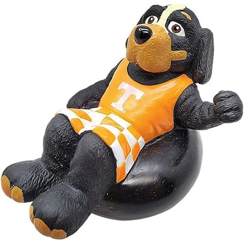 Tennessee Volunteers (Smokey) Collegiate Bathtub Toys - Officially Licensed NCAA Team Mascots, Authentic Sports Memorabilia, Novelty Rubber Ducks (University of Tennessee)