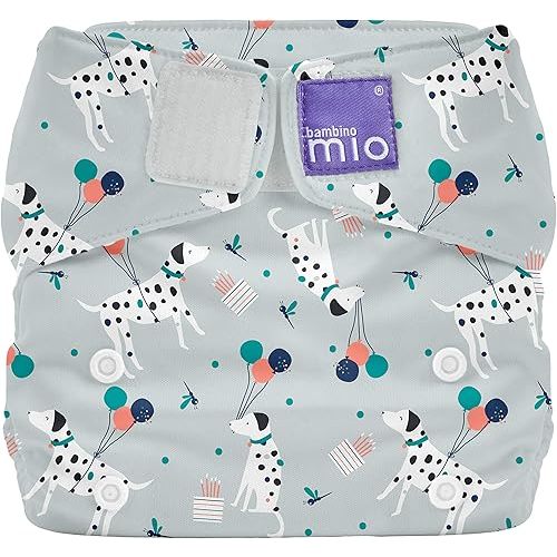 Bambino Mio, miosolo classic all-in-one cloth diaper, puppy party