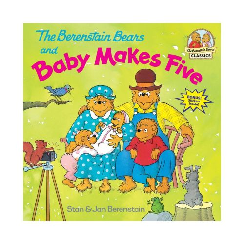 The Berenstain Bears and Baby Makes Five - (First Time Books) by Stan Berenstain & Jan Berenstain (Paperback)