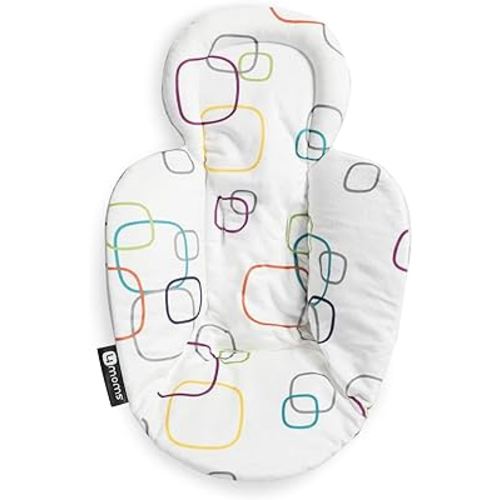 4moms RockaRoo and MamaRoo Infant Insert, Machine Washable, Soft, Plush Fabric, Reversible Design