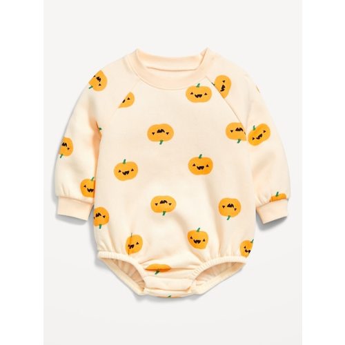 Long-Sleeve Fleece One-Piece Romper for Baby | Old Navy