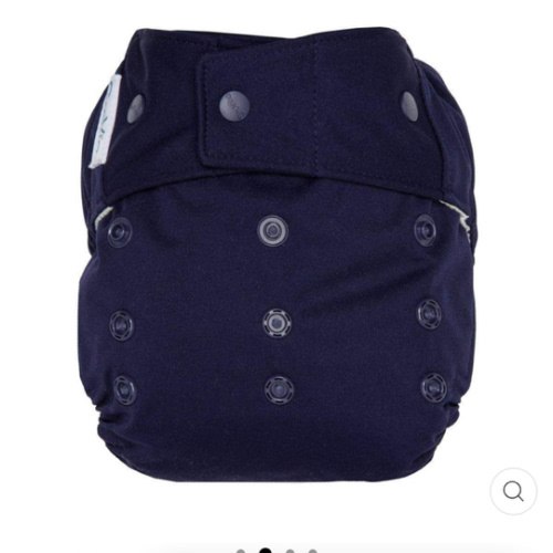Hybrid Cloth Diaper - Dark Navy Blue | GroVia