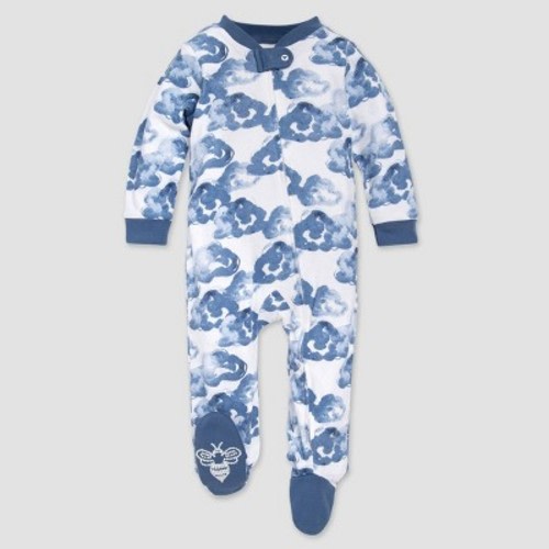 Burt's Bees Baby® Baby Boys' Moonlight Cloud Organic Cotton Sleep N' Play - Blue, Size: 6-9M